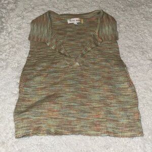 Multicolored crop top